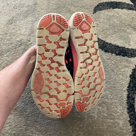 Nike flex 2015 run running shoes pink and black size 9 athletic - Picture 5 of 6